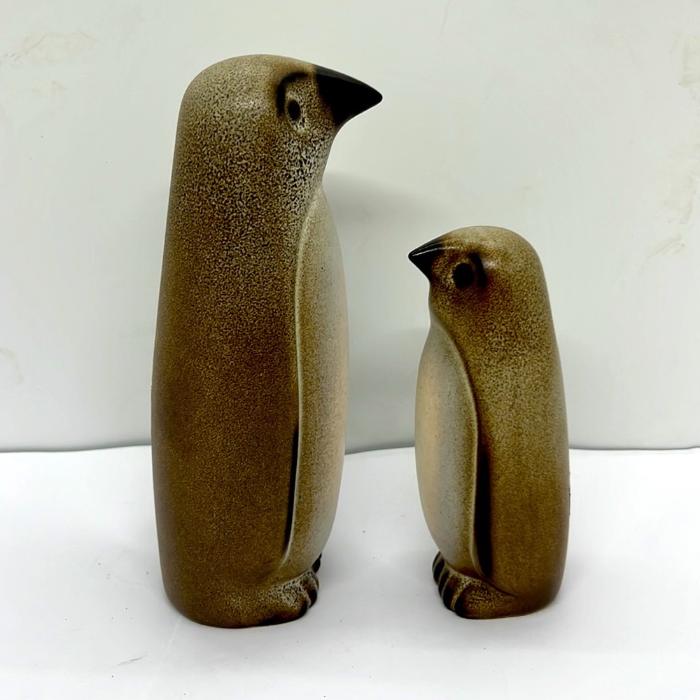 Vintage Hard to Find Howard Pierce Penguins, Set of Two - Picture 5 of 8